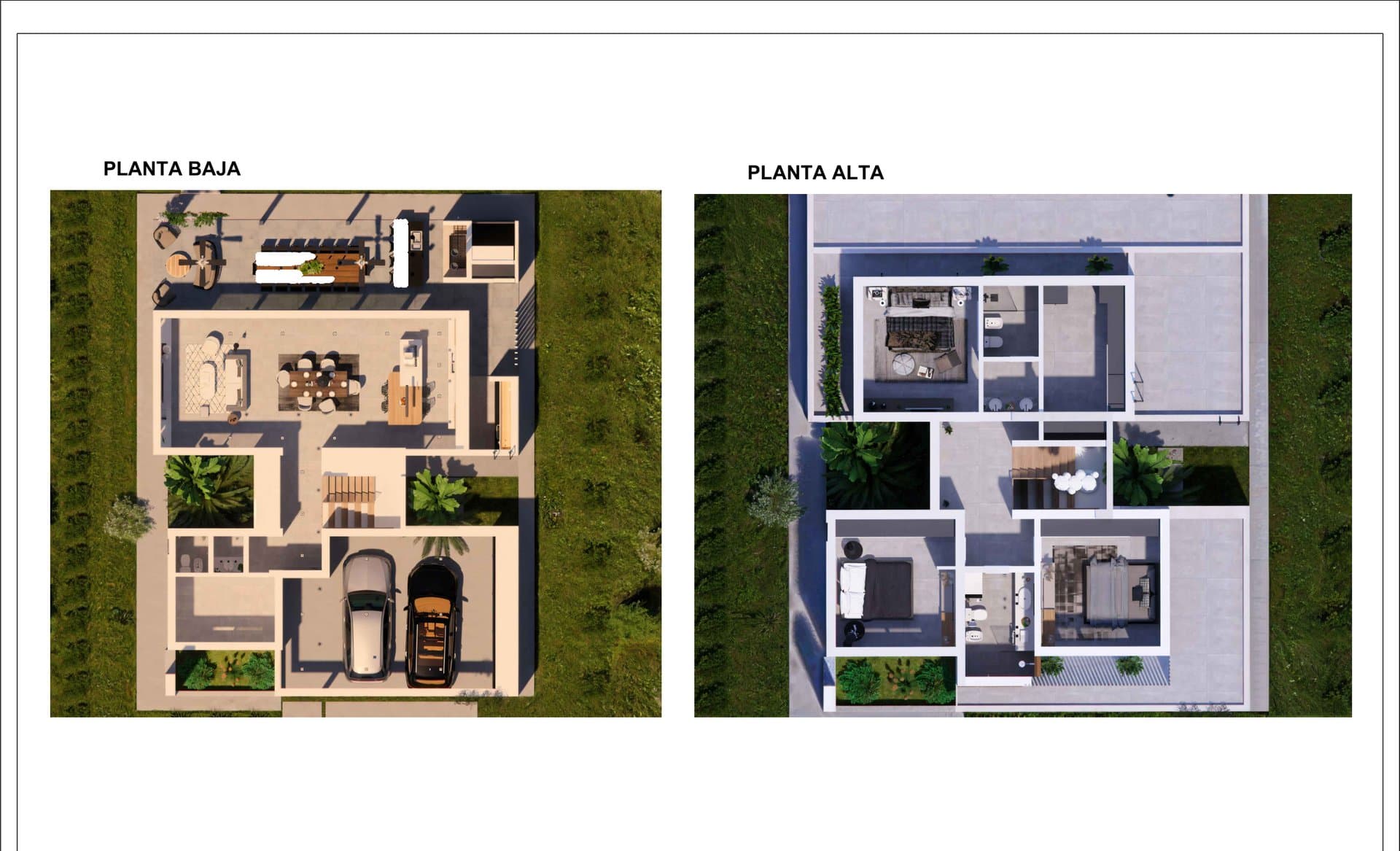 Render 3D — Plantas